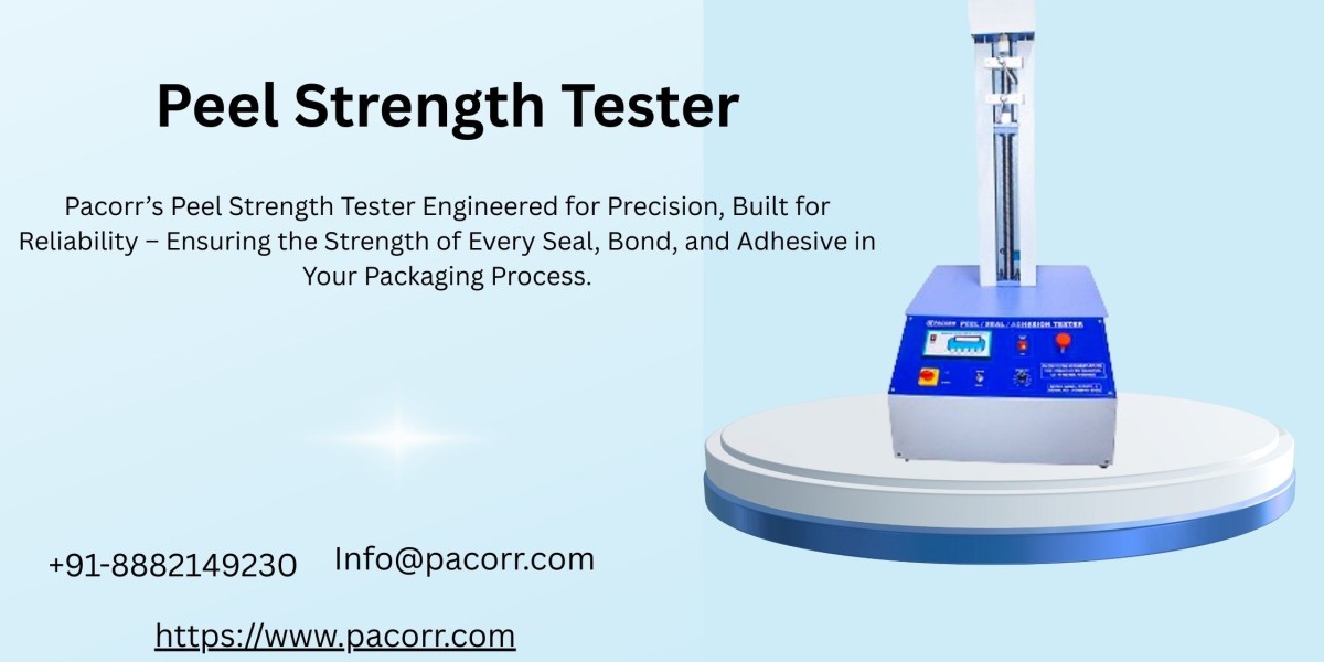 Ensure Packaging Integrity with Pacorr’s Peel Strength Tester