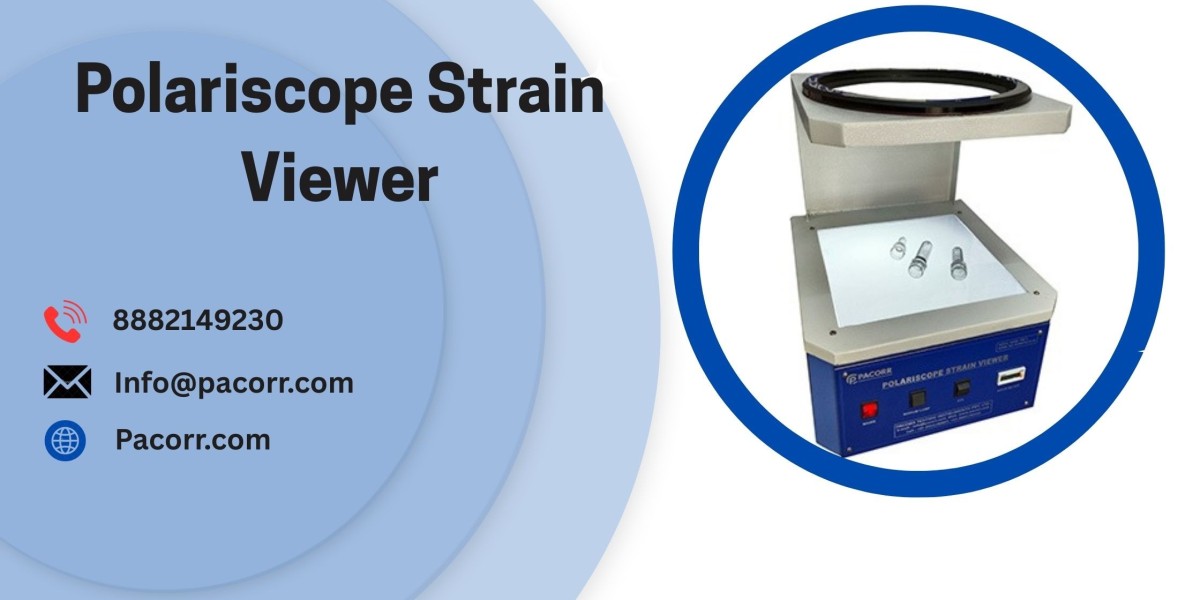 Polariscope Strain Viewer Discover Hidden Stress in Transparent Materials