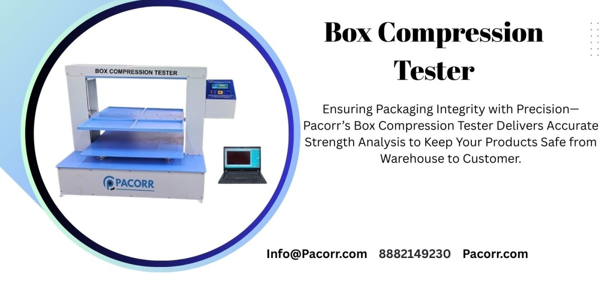 Pacorr Box Compression Tester – Test the Strength of Your Packaging with Confidence